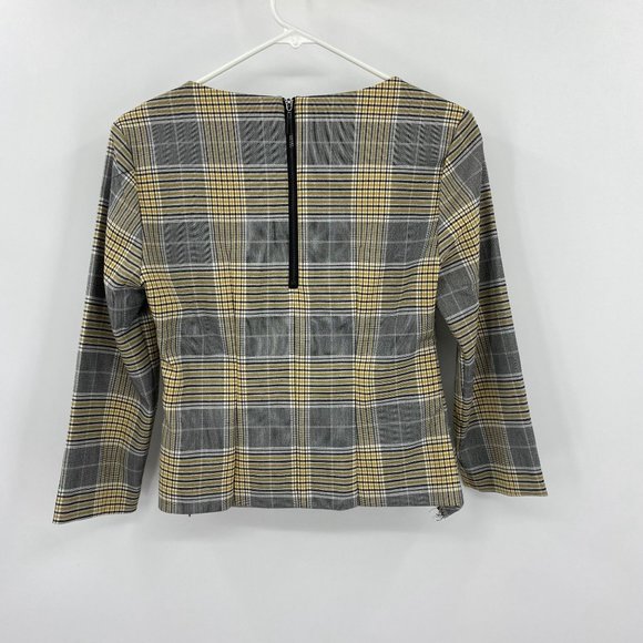 Rachel Zoe Plaid Blouse 4 - Picture 5 of 8